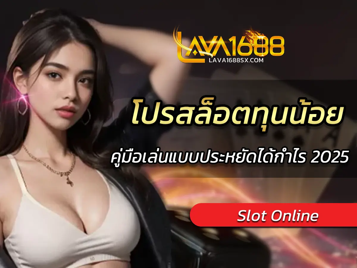 โปรสล็อตทุนน้อย คู่มือเล่นแบบประหยัดได้กำไร 2025